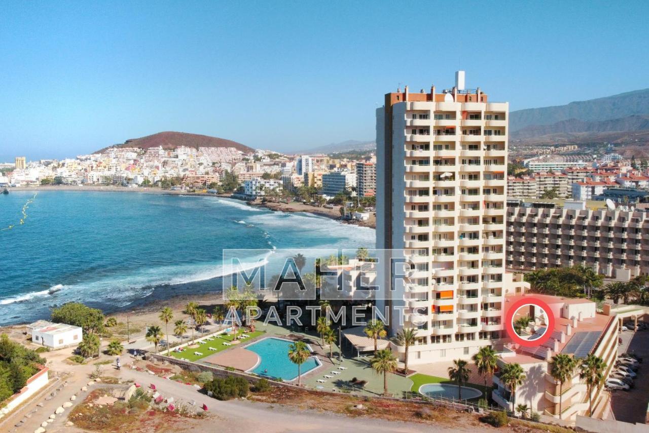 Cozy 1St Sea Line Apartment In The Quiet Area Los Cristianos  Bagian luar foto